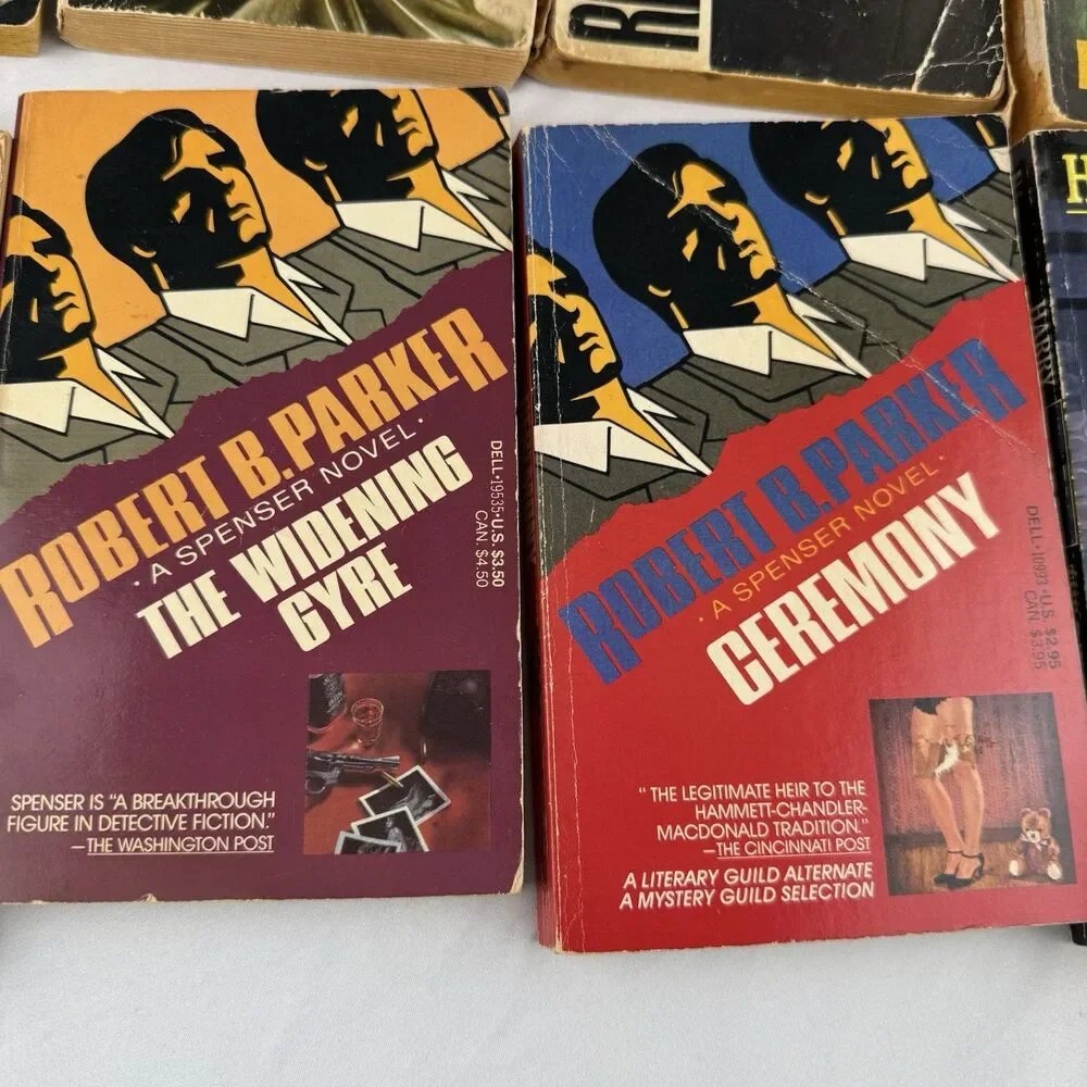 Vintage Paperbacks Collection Lot Kemelman Henderson Dickson Harrison Stout Nero